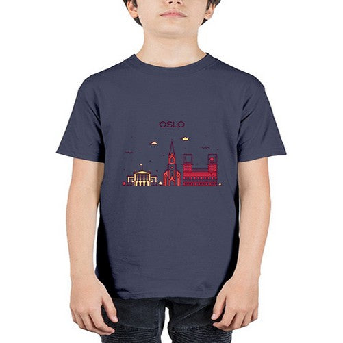 Oslo 1554# - cities - Youth Tee Unisex