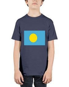 Palau 1567# - world flags - Youth Tee Unisex