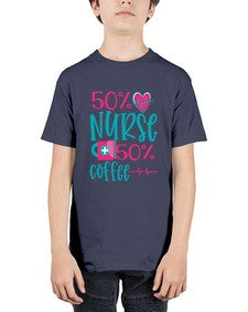 Percent Nurse Percent Coffee Style 1306# - nurse - Youth Tee Unisex