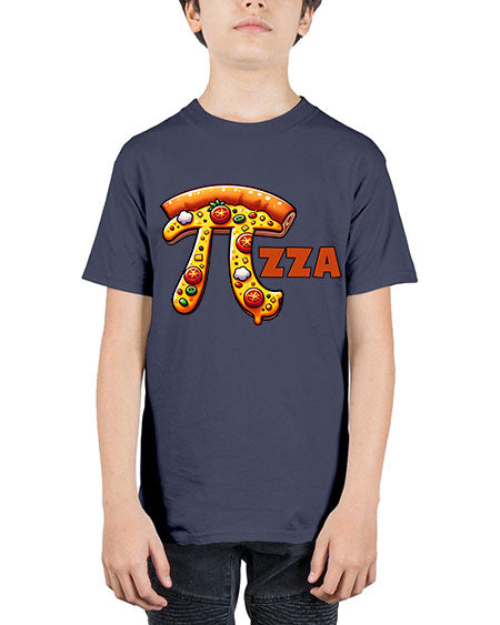 Pizza Pi Day Funny 40# - pi - Youth Tee Unisex