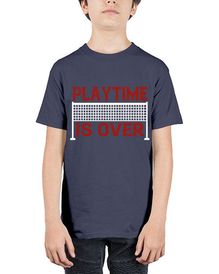 Playtime is over 1932# - badminton - Youth Tee Unisex