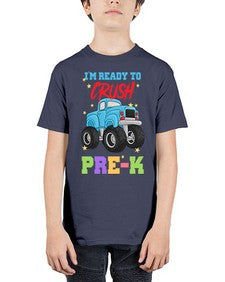 Ready to Crush PreK Monster 720# - prek headstart - Youth Tee Unisex