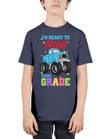 Ready to Crush third Grade 722# - third grade - Youth Tee Unisex