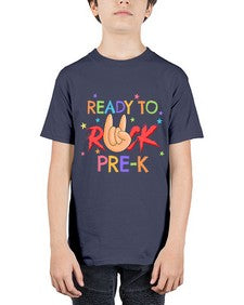 Ready to Rock PreK Rock 734# - prek headstart - Youth Tee Unisex