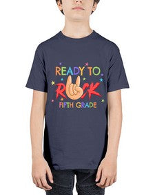 Ready to Rock fifth Grade 726# - fifth grade - Youth Tee Unisex