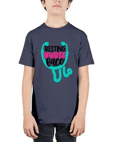 Resting Nurse Face Style Style 1355# - nurse - Youth Tee Unisex