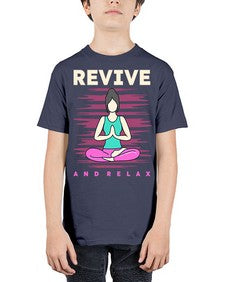 Revive and Relax 500# - yoga - Youth Tee Unisex