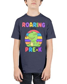 Roaring to PreK Trex 771# - prek headstart - Youth Tee Unisex