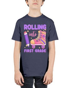 Rolling into first Grade 785# - first grade - Youth Tee Unisex