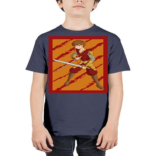 Samurai boy 95# - anime - Youth Tee Unisex