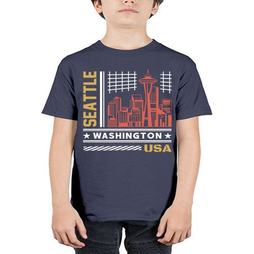 Seattle 1809# - cities - Youth Tee Unisex