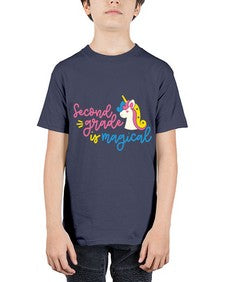 Second Grade Is Magical 822# - second grade - Youth Tee Unisex