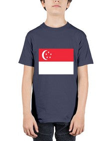 Singapore 1842# - world flags - Youth Tee Unisex