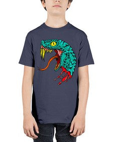 Snake 227# - cartoon animals - Youth Tee Unisex