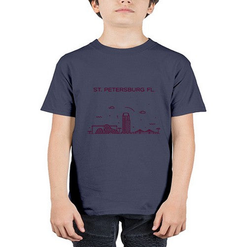 StPetersburgFL 1887# - cities - Youth Tee Unisex