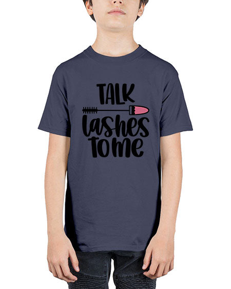 Talk Lashes To Me Style 16# - beauty - fashion - Youth Tee Unisex