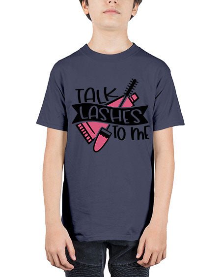 Talk Lashes To Me Style 17# - beauty - fashion - Youth Tee Unisex