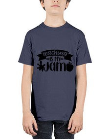 Teaching Is My Jam Style 1482# - teacher - Youth Tee Unisex