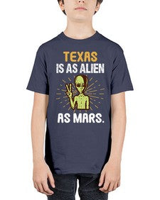 Texas is as alien as mars 39# - ufo - Youth Tee Unisex