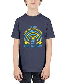 The best computer technician in the galaxy 13# - computer - Youth Tee Unisex
