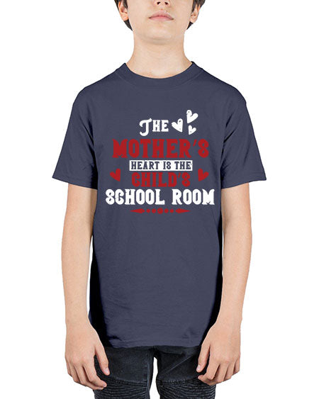 The mother’s heart is the child’s school room Style 221# - kids - Youth Tee Unisex