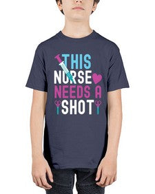 This Nurse needs a shot1560# - nurse - Youth Tee Unisex