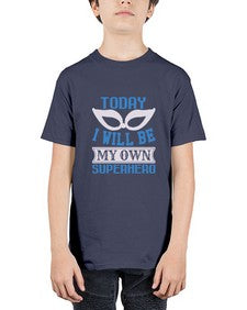 Today i will be my 256# - cartoon super hero - Youth Tee Unisex