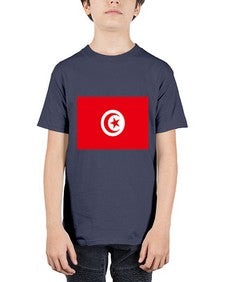 Tunisia 2014# - world flags - Youth Tee Unisex