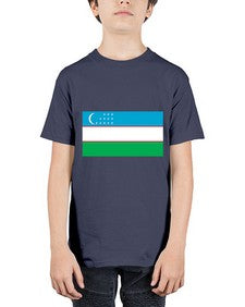 Uzbekistan 2042# - world flags - Youth Tee Unisex