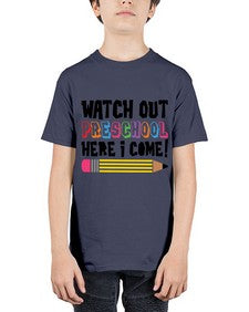 Watch Out Preschool 991# - prek headstart - Youth Tee Unisex