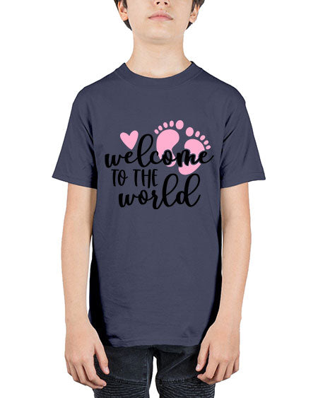 Welcome To The World Style 470# - baby - Youth Tee Unisex