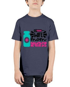 Wife Mom Nurse Style Style 1642# - nurse - Youth Tee Unisex