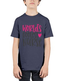 Worlds Coolest Nurse Style 1658# - nurse - Youth Tee Unisex