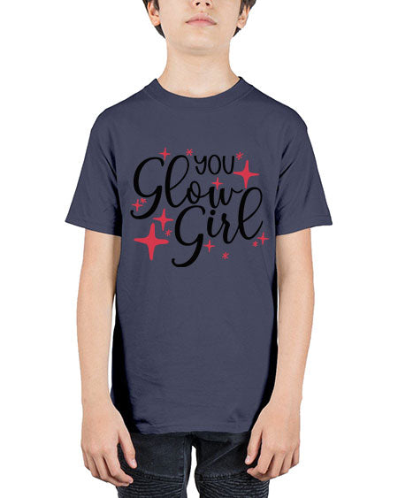 Yo Glow Girl Style 6# - beauty - fashion - Youth Tee Unisex