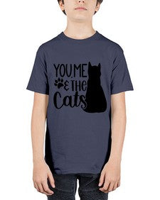 You Me The Cat Style 110# - cats - Youth Tee Unisex