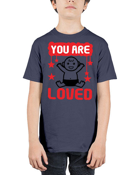 You are loved Style 241# - baby shower - Youth Tee Unisex