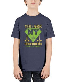 You are my superhero 268# - cartoon super hero - Youth Tee Unisex