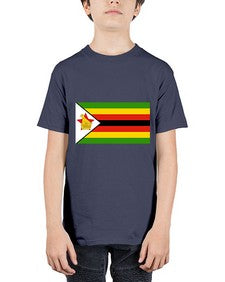Zimbabwe 2161# - world flags - Youth Tee Unisex