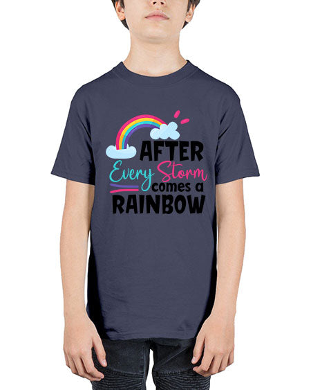after every storm comes a rainbow Style 16# - baby - Youth Tee Unisex