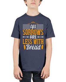 all sorrows are less with bread 16# - cooking - Youth Tee Unisex