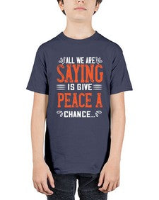 all we are saying 18# - vegan - Youth Tee Unisex