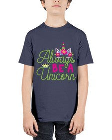 always be a unicorn 7# - unicorn - Youth Tee Unisex