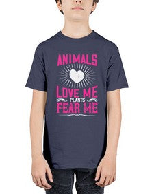 animals love me 27# - vegan - Youth Tee Unisex