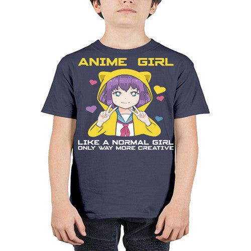anime girl like a normal girl209# - anime - Youth Tee Unisex