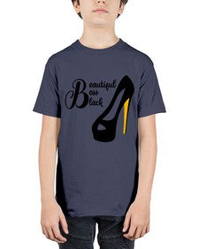 beautiful boss black Style 64# - black girls or women - Youth Tee Unisex