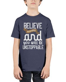 believe in yourself and you will be unstoppable 55# - cooking - Youth Tee Unisex