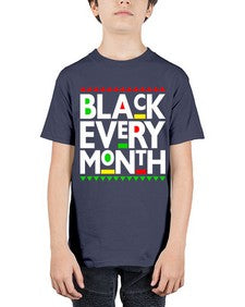 black every month 248# - black words and phrases - Youth Tee Unisex