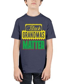 black grandmas matter 2# - black words and phrases - Youth Tee Unisex