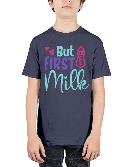 but first milk Style 49# - baby - Youth Tee Unisex