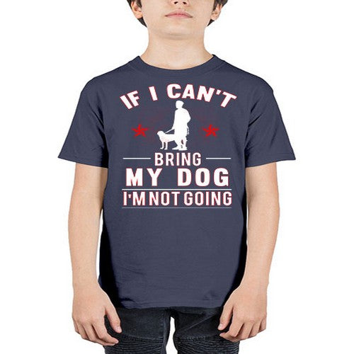 cant bring dog 69# - dogs - Youth Tee Unisex